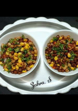 A picture of Healthy Protein Packed Chana Chaat.