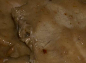 Foto principal de Cinta de lomo en salsa de castañas