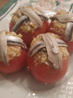 Una foto de Tomates rellenos