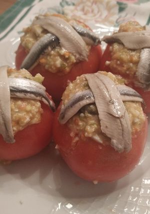 Una foto de Tomates rellenos
