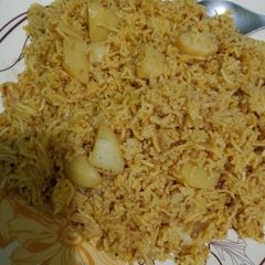A picture of Aloo Pulao.
