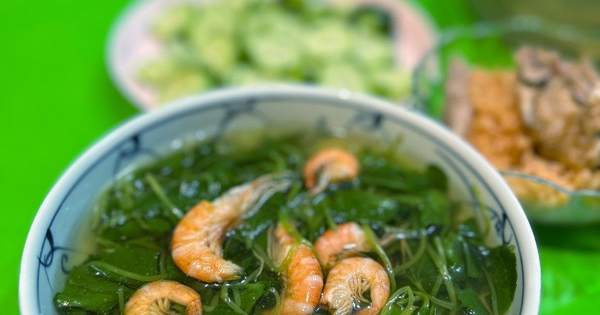 Cách Làm Món Canh Rau Má Tép đất của Bòn Bon - Cookpad