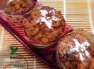 Hình của món Apple Crumble Muffin (Bánh táo vụn).