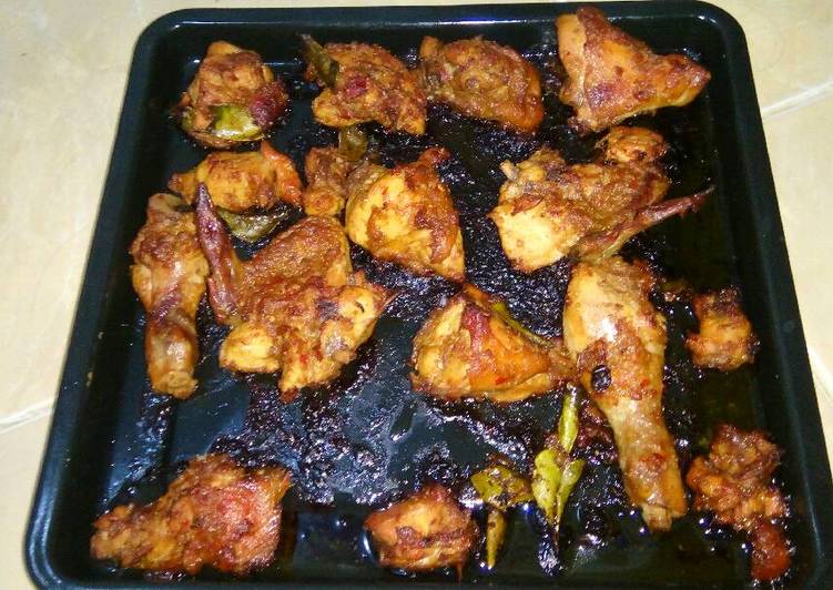 Resep Ayam Panggang Cikur (Kencur) Pedas, Lezat Sekali