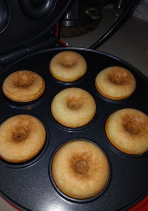 Una foto de Donuts Pequeñas de coco rallado