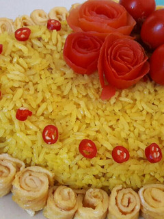 Foto resep Nasi kuning rice cooker