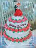 Wedding cake tingkat