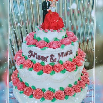 Featured image of post Harga Wedding Cake 2 Tingkat - Harga tergantung ukuran dan tingkat kesulitan.