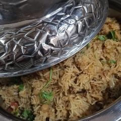 Sabzi pulao A picture of Sabzi pulao.