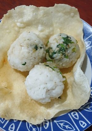 Foto resep Bola Nasi Sayur Urap