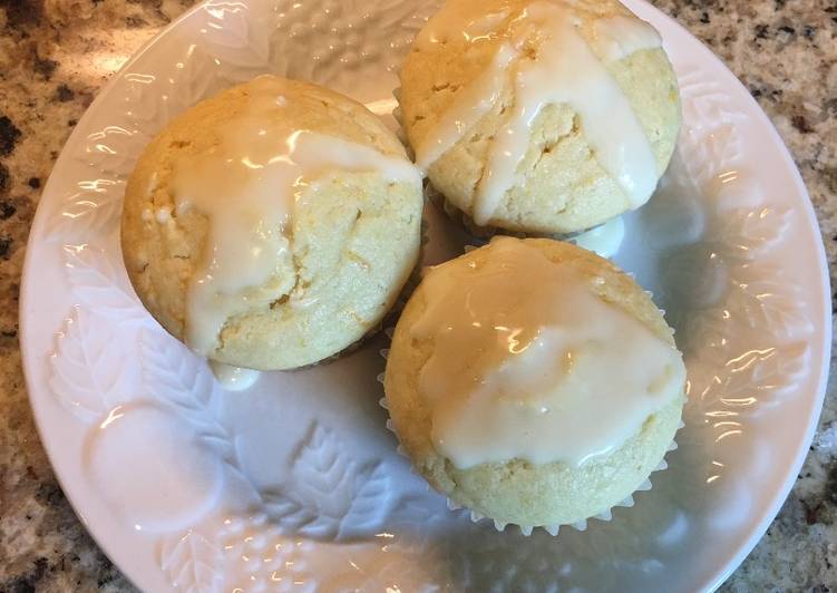 Recipe of Yummy Orange Muffins with an Orange Drizzle Glaze