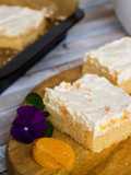 Schmandkuchen mit Mandarinen