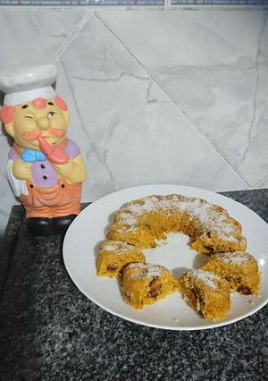 Una foto de Budín húmedo de kabutiá y dátiles 🌴 (sin harina ni azúcar) 😉