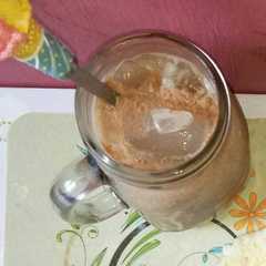 A picture of Thai Ice Chocolate.