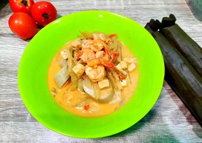 Lontong Sayur Udang