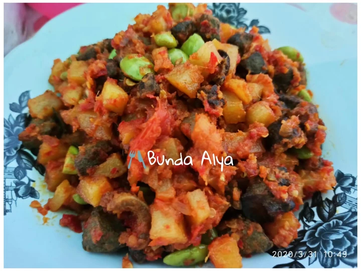 Cara Mudah Membikin Resep Sambal Goreng kentang hati sapi yang Enak Banget Anti Ribet, Sempurna