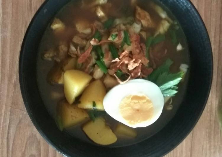 Resep Soto Ayam paling gampang, Enak