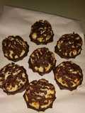 Dark Chocolate-dipped Coconut Macaroons