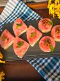 خبز مع جبن و بطيخ 🍉