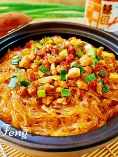 肉末粉絲煲 的食譜成品照片