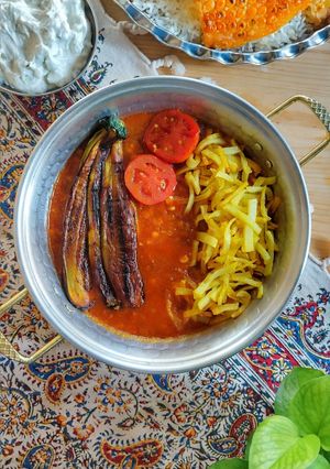 عکسی از دستور قیمه رشتی