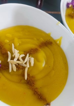 عکسی از دستور کاچی دسر مقوی