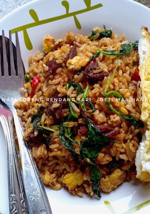 Foto resep Nasi Goreng Rendang Sapi