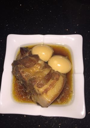 Hình của món Thịt kho tàu.