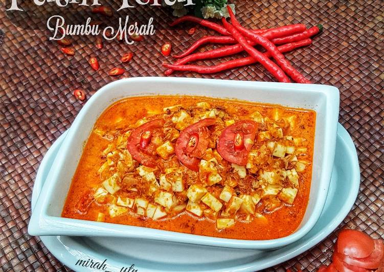 Resep Putih Telur Bumbu Merah, Enak