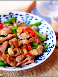 青椒炒肉絲 的食譜成品照片
