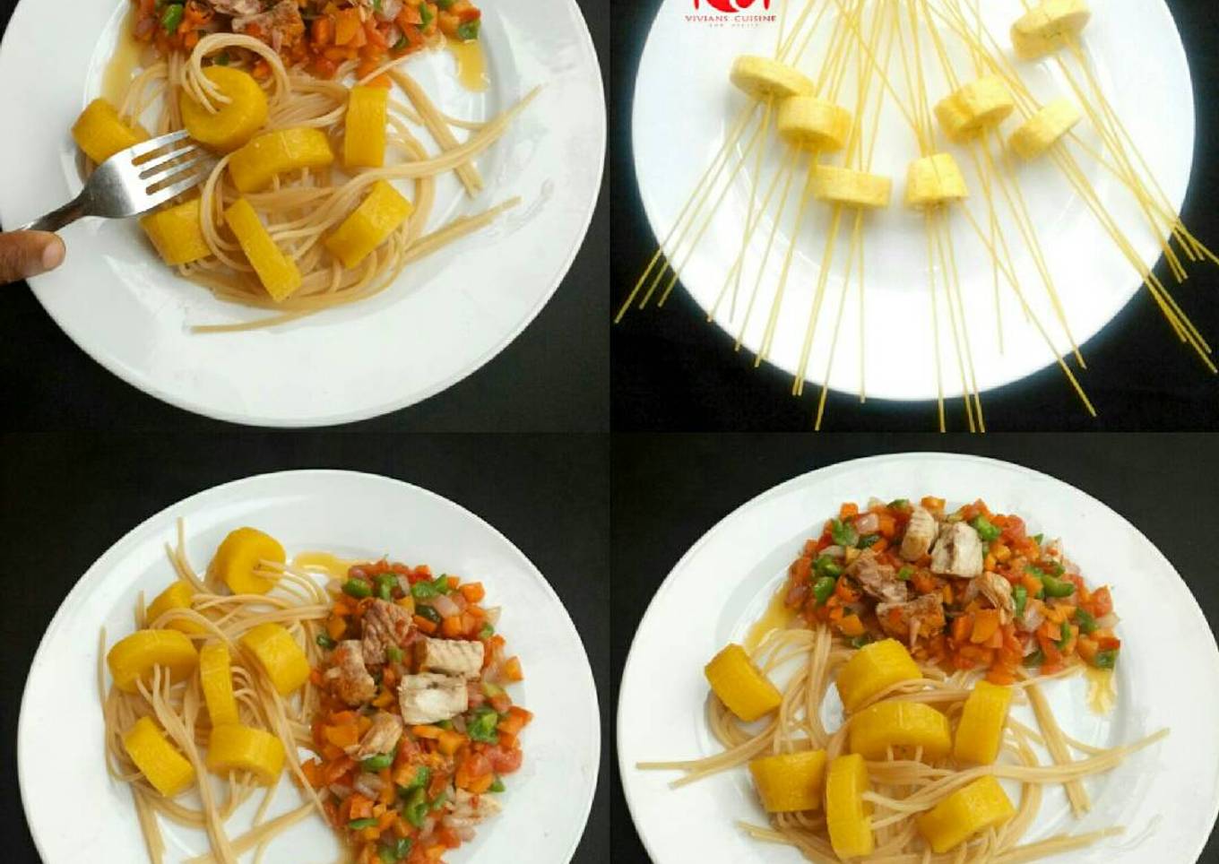 Spagtain With Fish Sauce