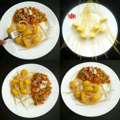 A picture of Spagtain With Fish Sauce.