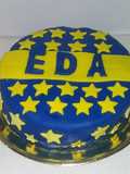 Forrar torta con pasta ballina