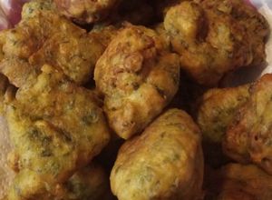 Una foto de Buñuelos de acelga