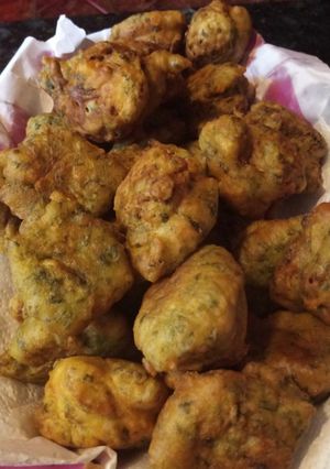 Una foto de Buñuelos de acelga