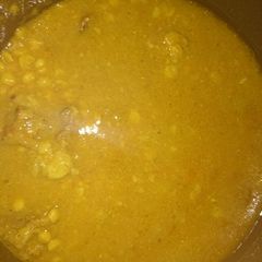 A picture of Dal gosht.