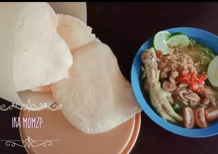 Bagaimana Menyiapkan Soto ayam koya Anti Gagal