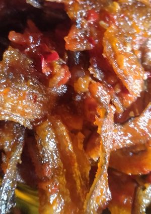 Foto resep Balado ikan asin