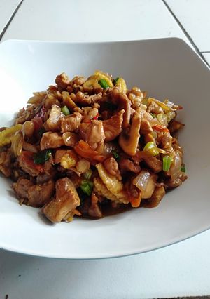 Foto resep Tumis Ayam Jamur