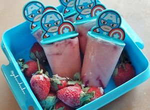 Foto resep Strawberry Popsicle