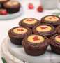 Resep Strawberry Cheese in Brownies Cup, Lezat Sekali