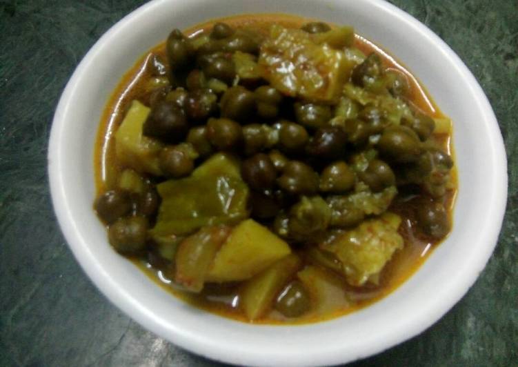 Horse gram with aloo