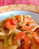 Dưa Cải Chua Lá Súp Lơ Trộn Tôm Khô Chua Ngọt