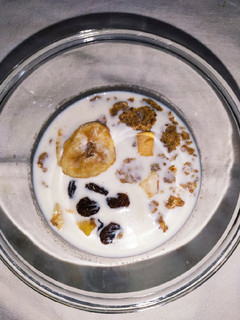 A picture of Cornflakes with Fruit and Nuts.