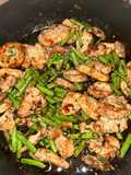 Tumis ayam buncis