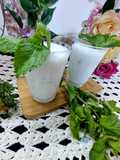 Mint lassi 😋👍