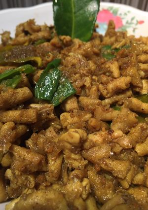 Foto resep Usus Ayam Bumbu Kuning