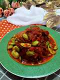 Ikan Asap Lais (Salai) Petai Balado