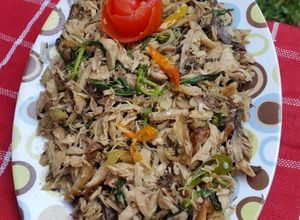 Foto resep Tongkol suir bunga kecombrang
