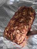 High-protein chocolate brioche bar, no protein powder